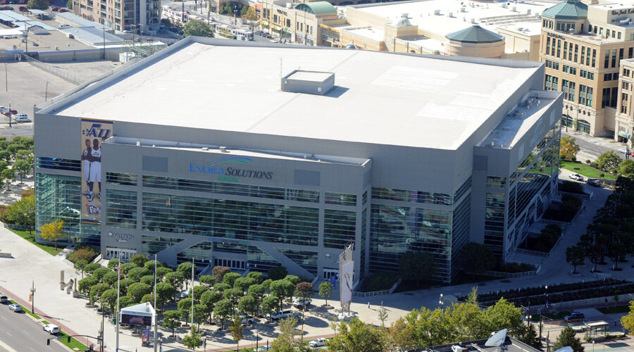 Energy Solutions Arena wind resistant roof