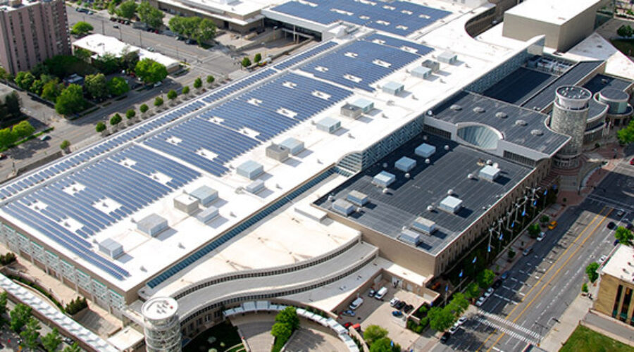 Salt palace solar panel roof